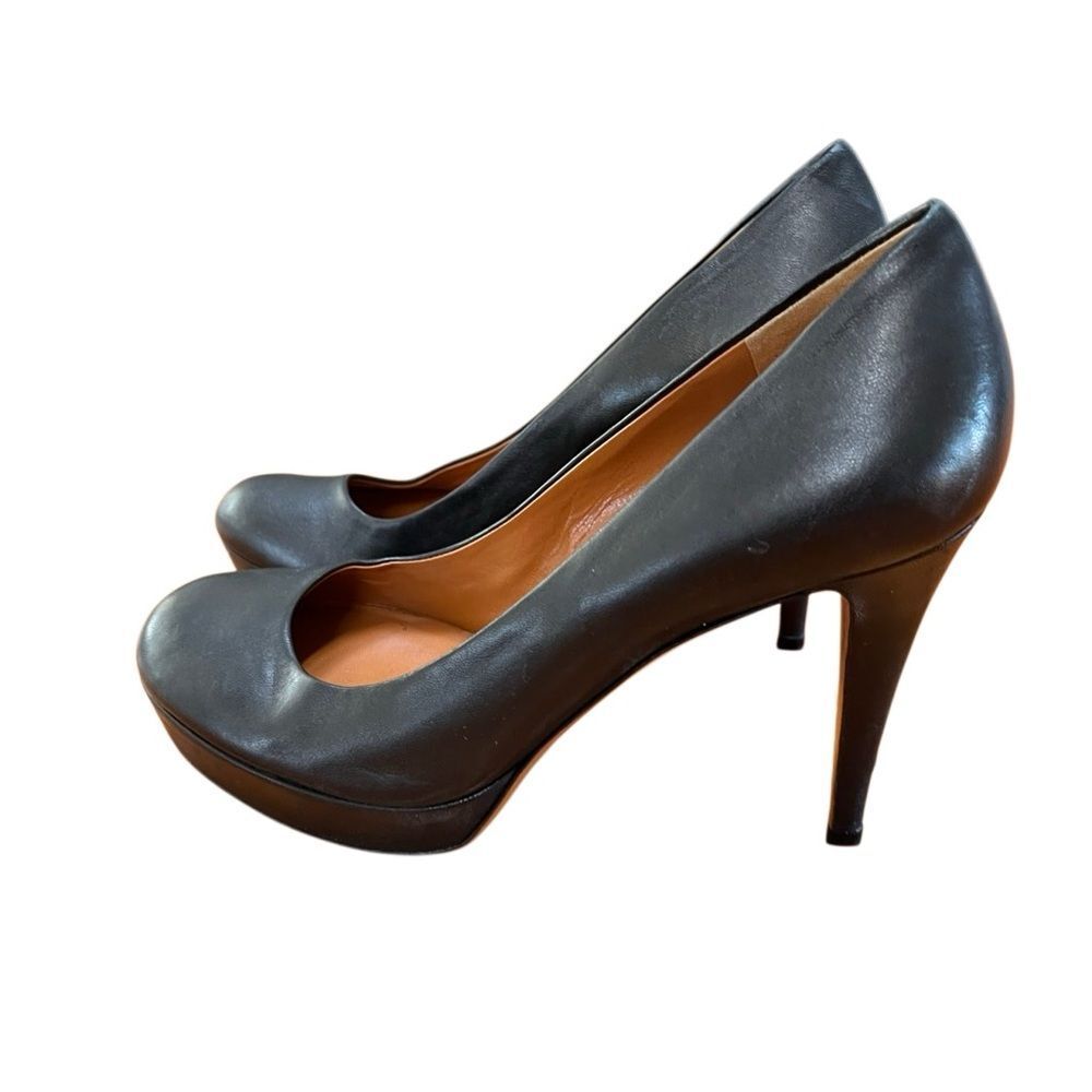 Gucci Nappa Charlotte Pump Stiletto Heels in Black Leather EU 38 US 8 MSRP $540 - Picture 3 of 10